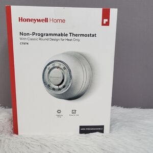 Honeywell Home Non-Programmable Thermostat w/Classic Round Design For Heat Only